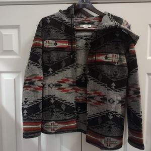 Pendleton zipper jacket with hood (M)